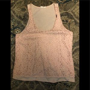 Lace tank top!